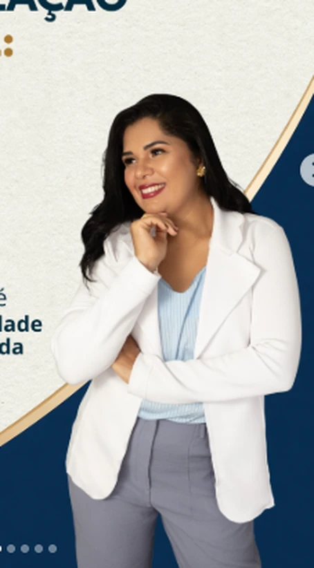 Gleide Freitas, corretora de imóveis da CFV em Eunápolis